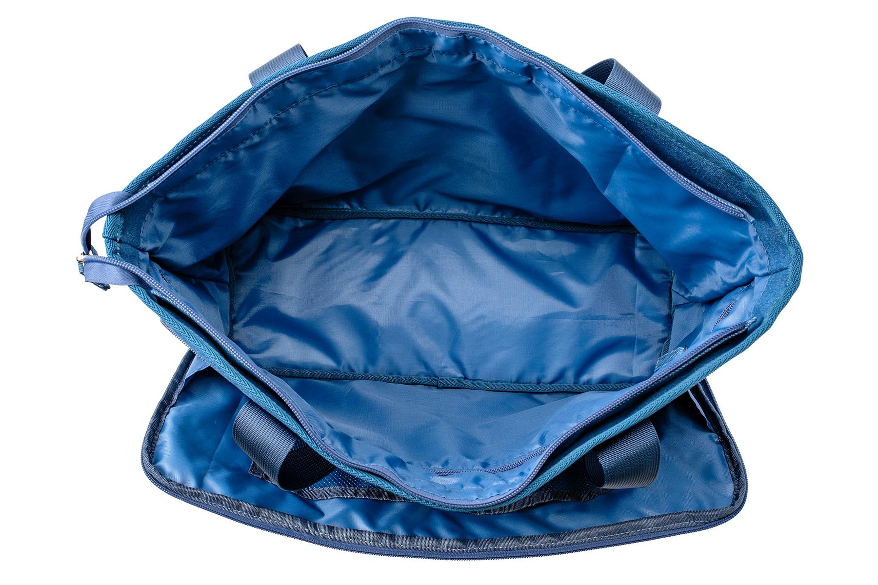 Denim Beach Bag Straw Hat