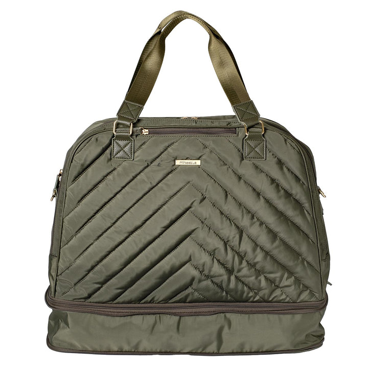 MinkeeBlue Puffer Duffle Bag