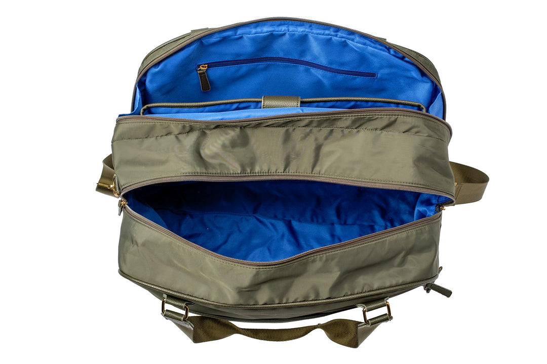 MinkeeBlue Puffer Duffle Bag