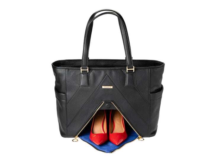 MinkeeBlue Madison Tote with Lunch Bag & Shoe Bag