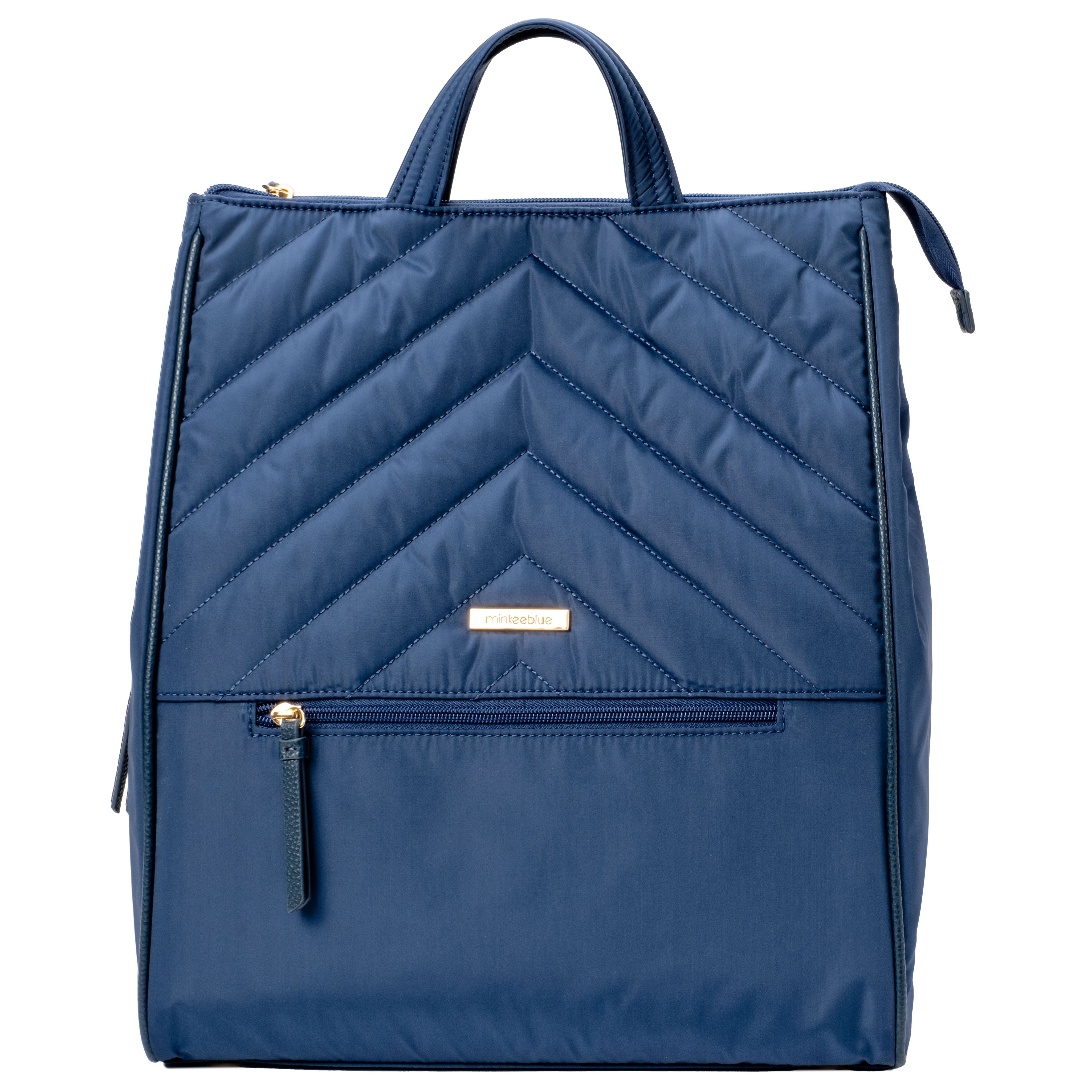 MinkeeBlue Amber Puffer Backpack Organizer | Work & Travel Bag