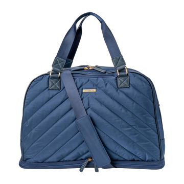 MinkeeBlue Puffer Duffle Bag