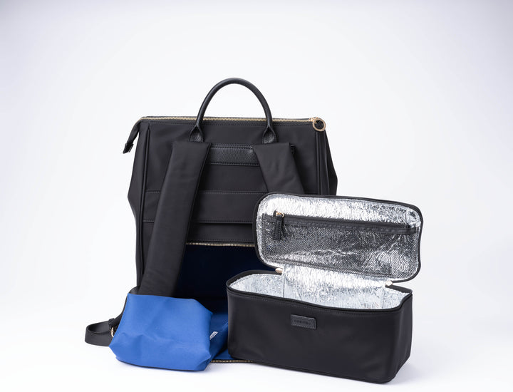MinkeeBlue Amber Backpack with Lunch and Shoe Bag