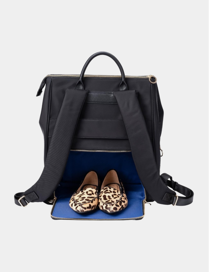 MinkeeBlue Amber Backpack with Lunch and Shoe Bag