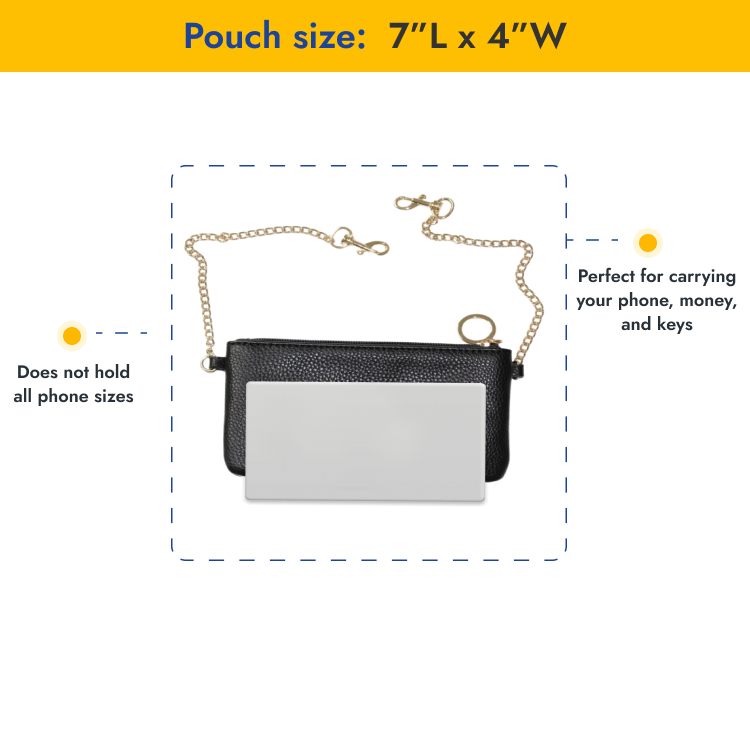 pouch size comparison